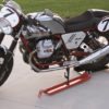 Motormover zijstandaard extension rood LV8